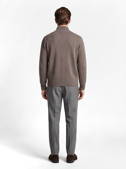 The Chamonix Zip Knit Cardigan