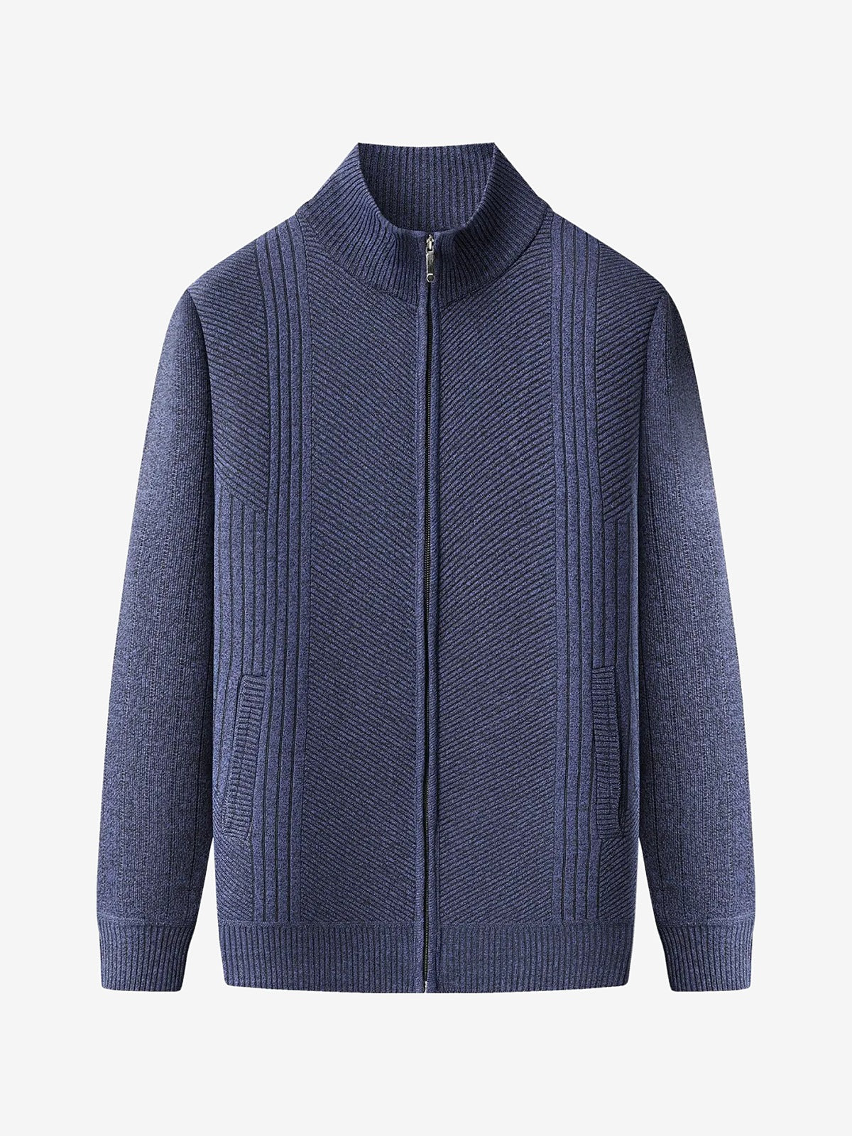 The Chamonix Zip Knit Cardigan