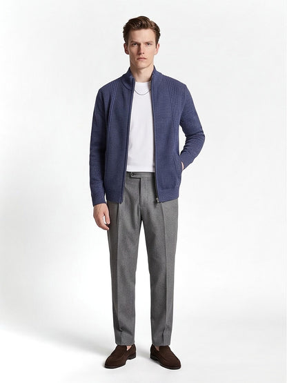 The Chamonix Zip Knit Cardigan