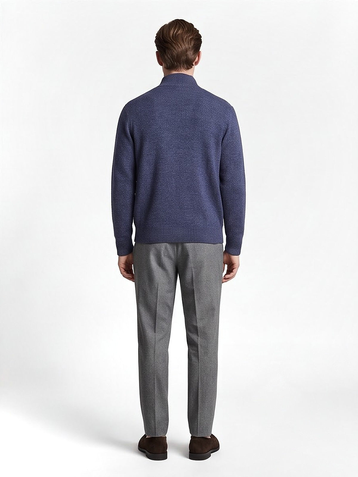 The Chamonix Zip Knit Cardigan