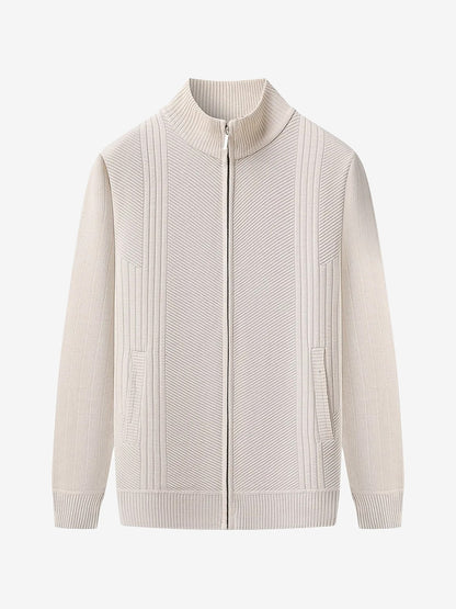 The Chamonix Zip Knit Cardigan