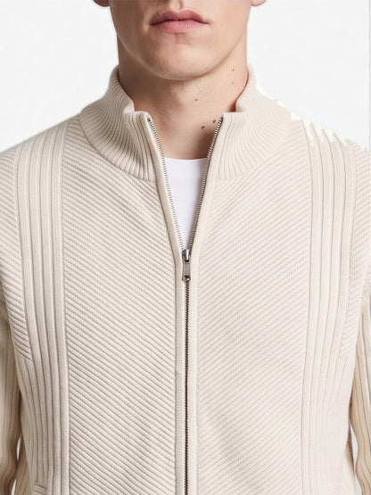 The Chamonix Zip Knit Cardigan
