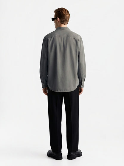 the-hampton-everyday-shirt-grey-4-back
