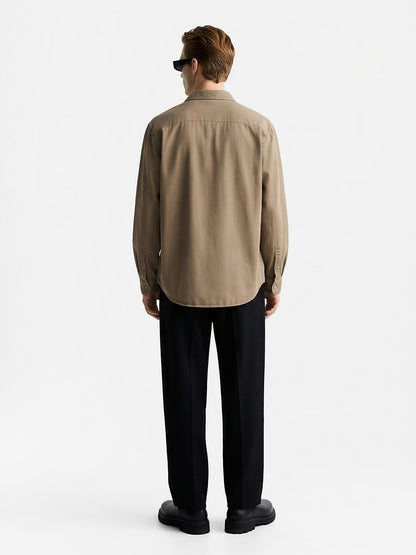 the-hampton-everyday-shirt-khaki-4-back
