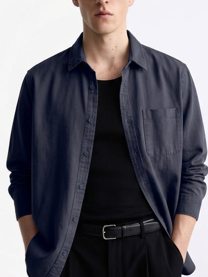 the-hampton-everyday-shirt-navy-3-closeup