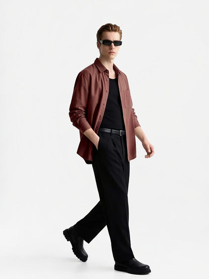 the-hampton-everyday-shirt-red-2-side