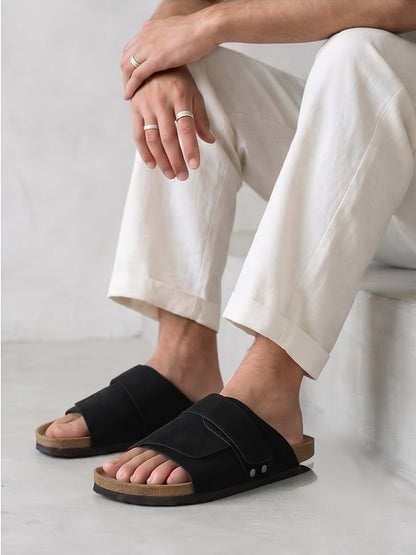 the-ibiza-cork-slides-black-4-back