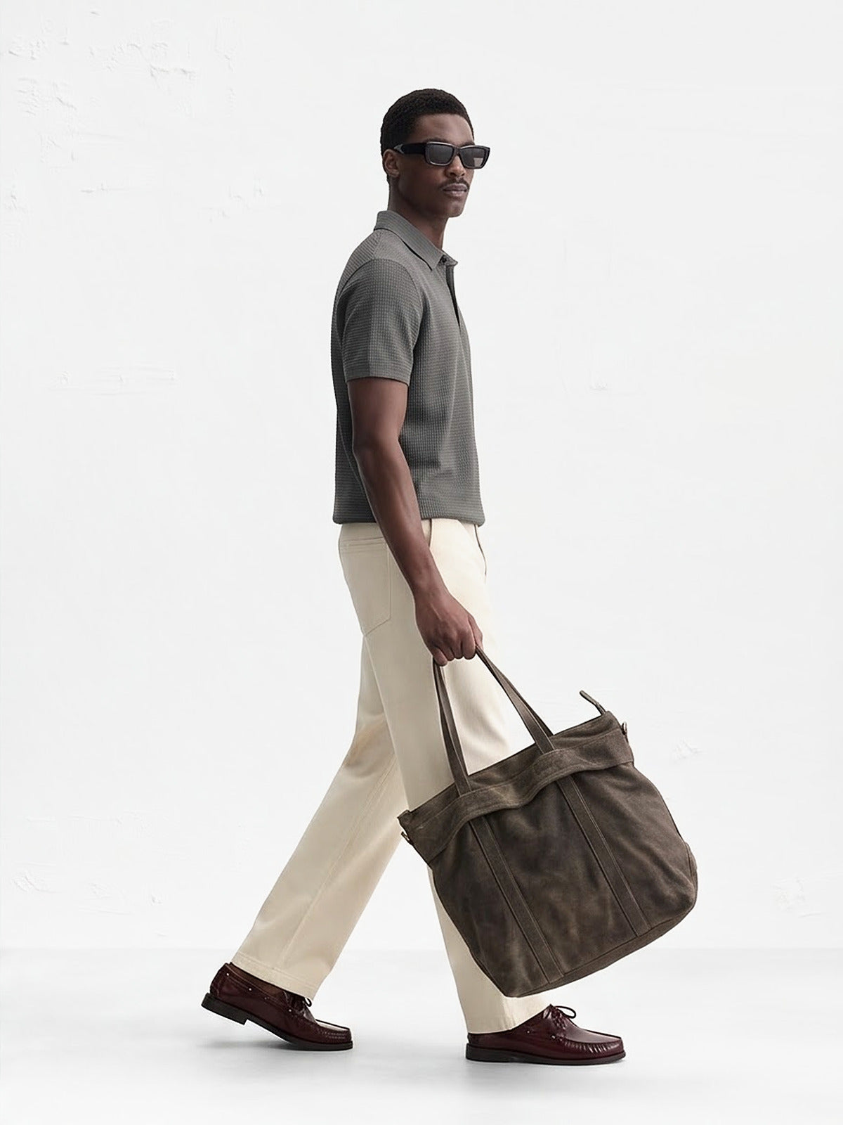 the-marbella-waffle-polo-grey-2-side