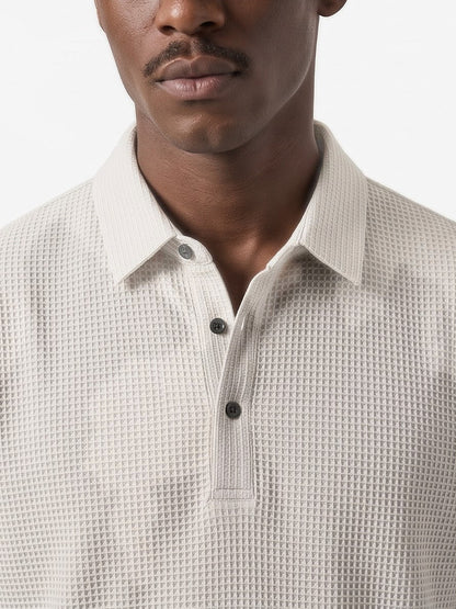 the-marbella-waffle-polo-white-3-closeup
