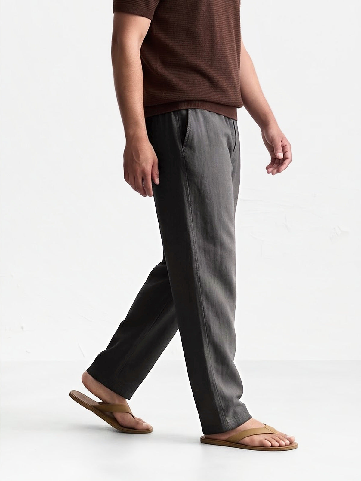 the-positano-linen-blend-trousers-black-2-side