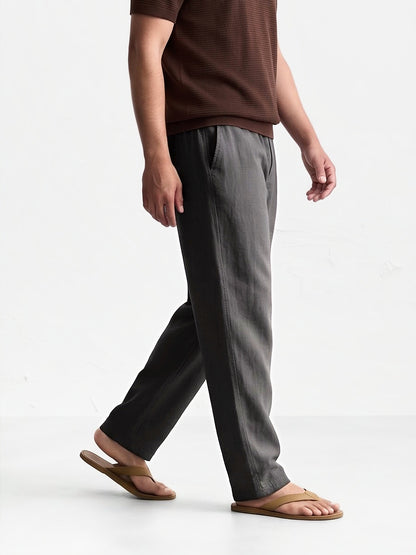 the-positano-linen-blend-trousers-black-2-side