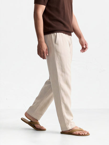 the-positano-linen-blend-trousers-khaki-2-side