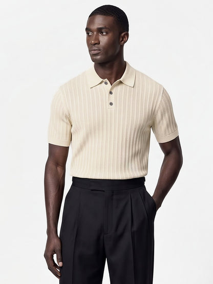 the-ravello-knit-polo-cream-1-front