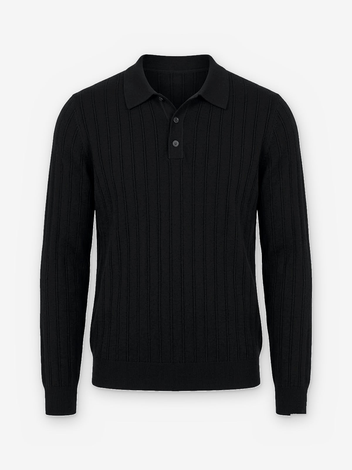The Savoy Long-Sleeve Knit Polo