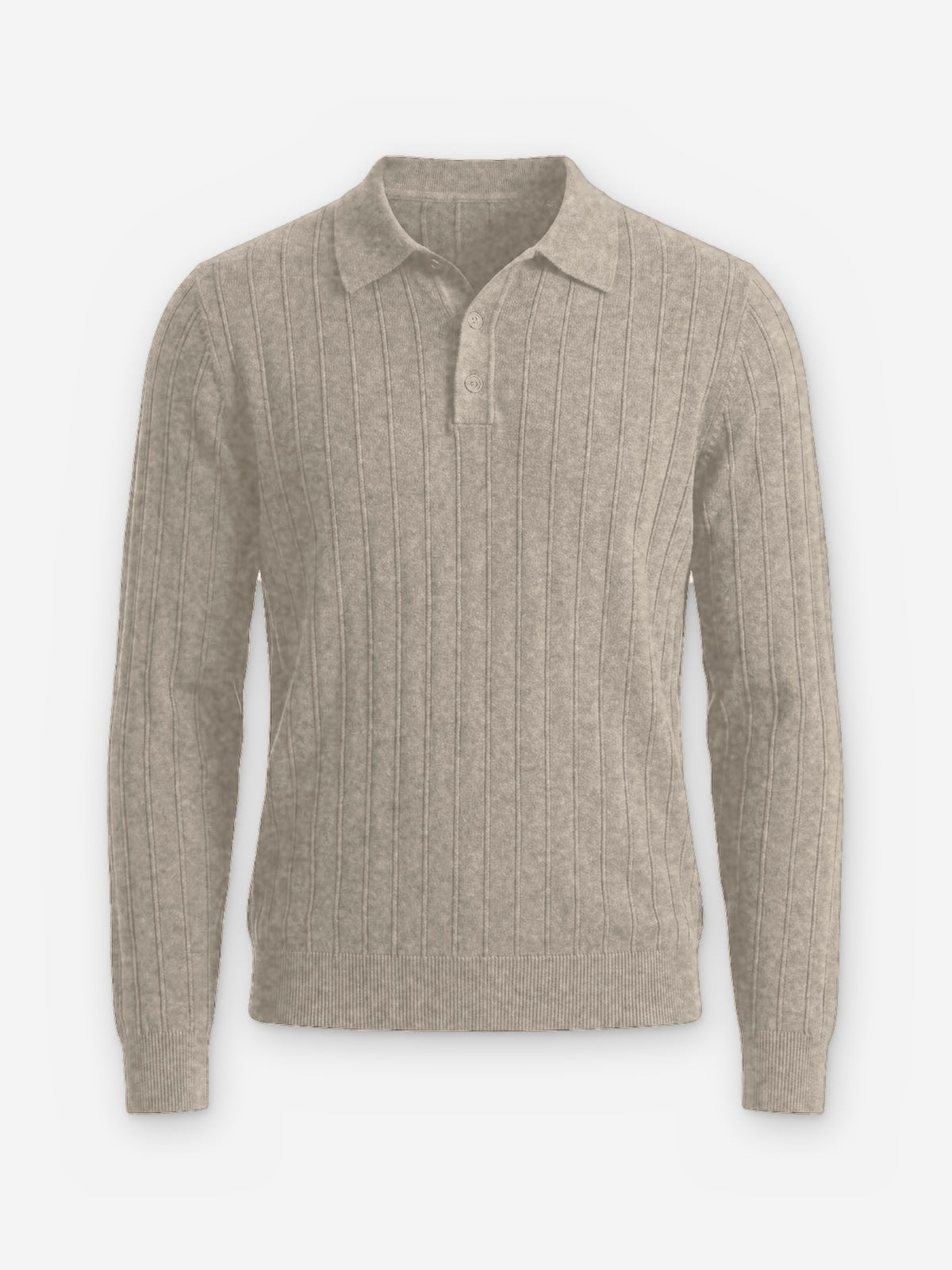 The Savoy Long-Sleeve Knit Polo